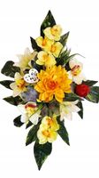 Kwiaty na grób STROIK KOMPOZYCJA wiązanka cmentarz