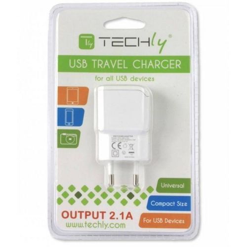 Ładowarka sieciowa slim USB 5V 2.1A biała na Arena.pl