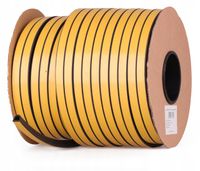 USZCZELKA GUMOWA DRZWI OKIEN CZARNA 14x12mm D 40m
