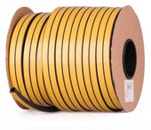 USZCZELKA GUMOWA DRZWI OKIEN CZARNA 14x12mm D 40m
