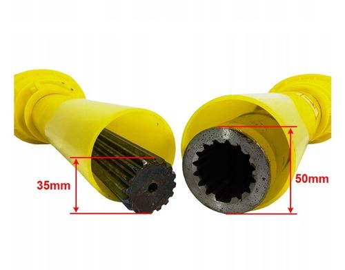 WAŁEK FREZOWANY WOM 75 HARTOWANY PRZEKAŹNIKA MOCY FREZ DO CIĄGNIKA na Arena.pl