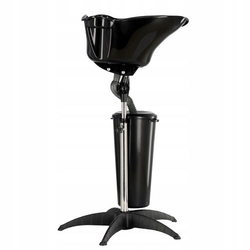 Przenośna myjka myjnia fryzjerska na statywie regulowana mobilna + zbiornik na Arena.pl