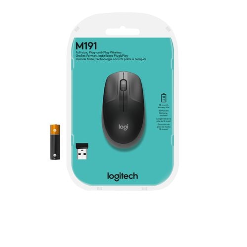 Myszka Logitech M190 szara na Arena.pl