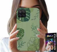 ETUI DO SAMSUNG GALAXY A22 5G - ZIELONE LIŚCIE ROŚLINNE WZORY PLECKI