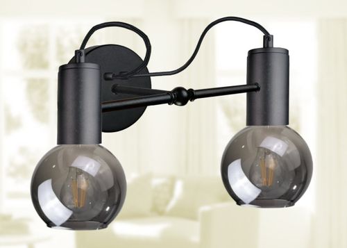 Kinkiet 2xE27 LIV BLACK na Arena.pl