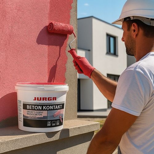 Grunt SZCZEPNY kwarcowy BETON KONTAKT MUR beton trudne podłoża Jurga 7kg na Arena.pl