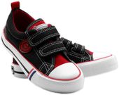 Półtrampki chłopięce American Club LH 62/22 - czarne 27