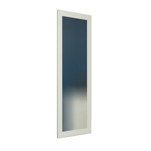 Lustro sosnowe białe 130x47 Belluno Elegante   PL027B zdjęcie 1