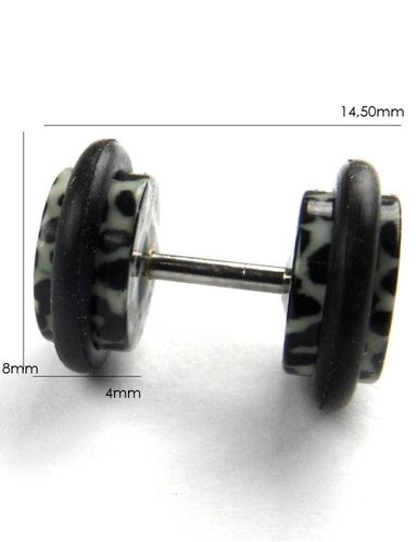 Męski piercing fake plug Estilo Sabroso Es0872 na Arena.pl