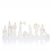 ZESTAW figurek do szopki SZOPKA led sw. Józef Maryja Trzej Królowie Anioł