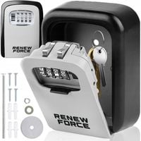 Metalowy Sejf na Klucze Zewnętrzny Skrzynka Szafka Kasetka na Szyfr Kod