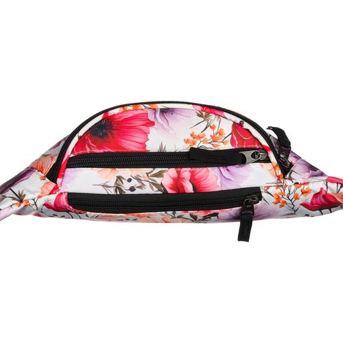 wielokolorowa saszetka damska z wytrzymałego poliestru - rovicky na Arena.pl