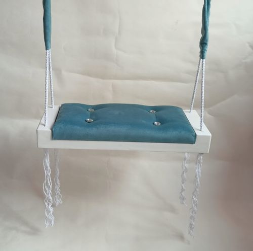 Huśtawka siedzisko Turkus tapicerowana dom ogród na Arena.pl