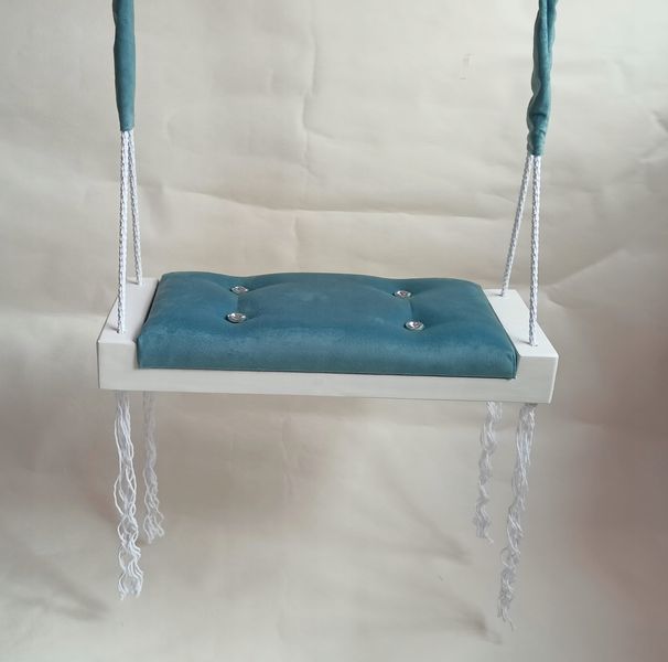 Huśtawka siedzisko Turkus tapicerowana dom ogród zdjęcie 2