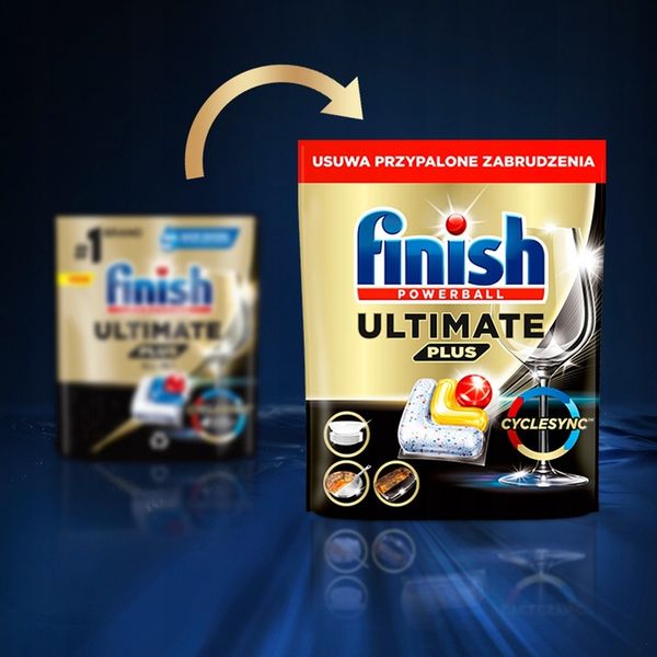 FINISH Ultimate Plus Kapsułki do zmywarki 90 Lemon zdjęcie 3