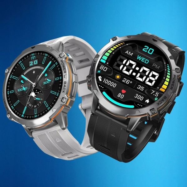 SMARTWATCH męski Rubicon ALWAYS DISPLAY KOMPAS BAROMETR AI zdjęcie 13