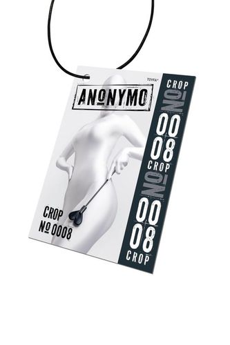 bat skórzany bdsm anonymo stack czarny 35 cm na Arena.pl