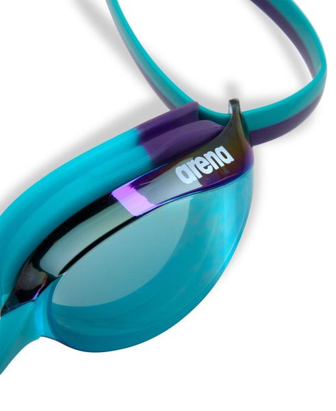 ARENA OKULARY JUNIOR PYTHON MIRROR EMERALD PEACOCK PLUM 011007/110 zdjęcie 3