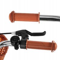 14 Inch Girls Bike 3-5 Yrs Training Wheels Hand&Coaster Brake Basket Pink