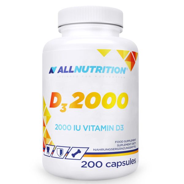 Allnutrition D3 2000 200kap zdjęcie 1
