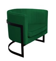 Fotel Glamour podstawa czarna MG25