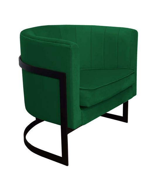 Fotel Glamour podstawa czarna MG25 zdjęcie 1