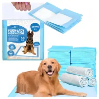 Podkłady Maty Higieniczne dla Psa do Nauki Sikania Xl 90x60cm Grube 50 szt