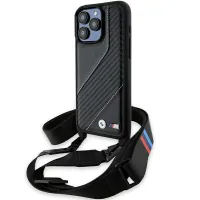 bmw bmhcp15x23pscck iphone 15 pro max 6.7 czarny/black hardcase m