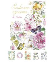 KARNET B6 LUX EDITION OGÓL. ŻYCZ. ZEST.686 KWIATY