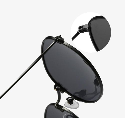 Czarne Okulary Przeciwsłoneczne LENONKI Unisex UV na Arena.pl