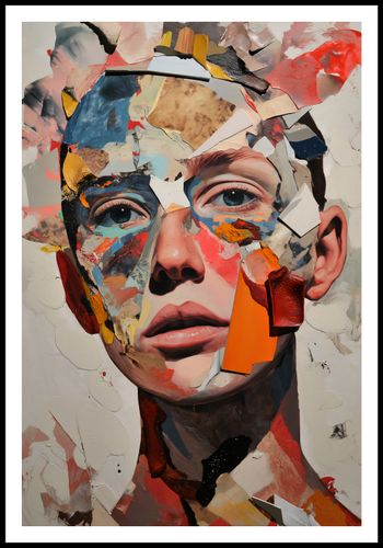 Plakat 61x90,5cm Podział Samego Siebie na Arena.pl