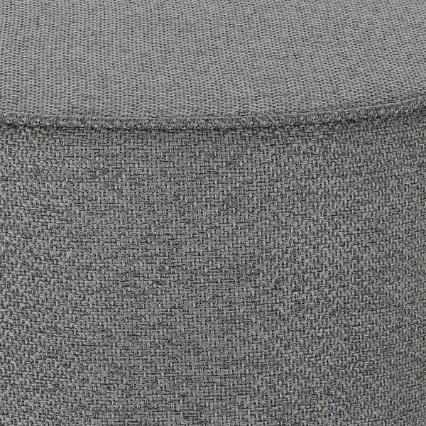 Pufa Kung XL ciemnoszara okrągła zdjęcie 3