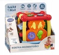 Kostka Rozmaitości, Bobaski i Miś zabawka interaktywna 61983 VTECH