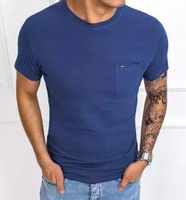 T-shirt męski bluzka koszulka basic męska flaga M