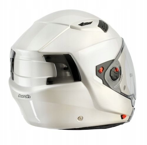 Kask Motocyklowy Z Wypinaną Szczęką Airoh Executive White Gloss Roz. XL na Arena.pl