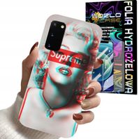 ETUI DO SAMSUNG S20 FE - Monroe MODNE KOBIECE WZORY + FOLIA