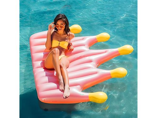 Materac dmuchany korona 145x195cm do pływania na wakacje plaże basen wodę na Arena.pl