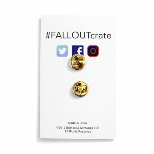 Crate #5 | 4 cm | Metal | Przypinka | Fallout na Arena.pl