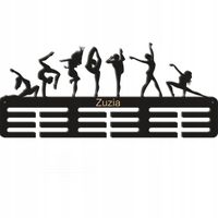 Wieszak na medale Akrobatyka - personalizowany medalownik