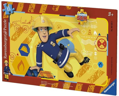 RAV puzzle ramkowe Strazak Sam 15 el 061259 na Arena.pl