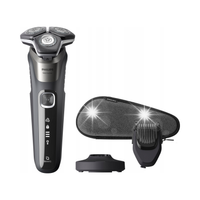 Golarka elektryczna męska brązowa + etui Philips seria 5000 S5886/38
