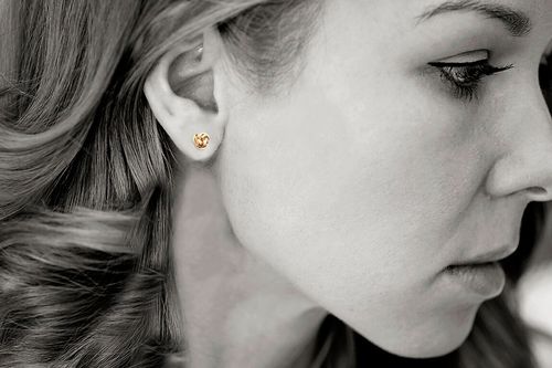 Złote kolczyki KZC5158 na Arena.pl