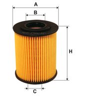 Filtr Oleju Filtron Oe649/5 Hu818X