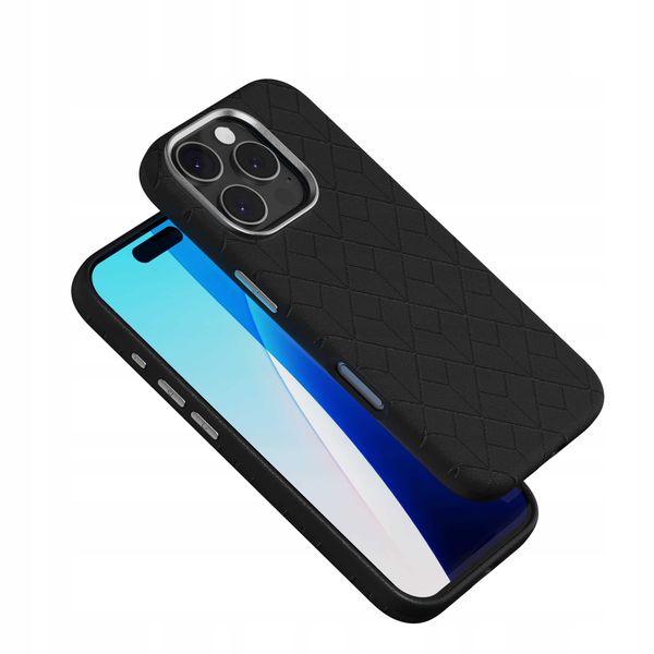 Spacecase Classy Mag Iphone 16 Pro Black zdjęcie 11