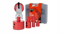 Wiertła Drygres Premium 4szt prowadnica Rubi 51931