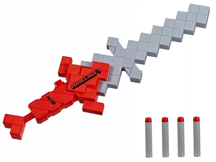 NERF Minecraft MIECZ Hearstealer + 4 strzałki ZA5123 zdjęcie 2
