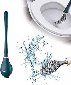 Szczotka Toaletowa Silikonowa z Pojemnikiem Zieleń na Arena.pl