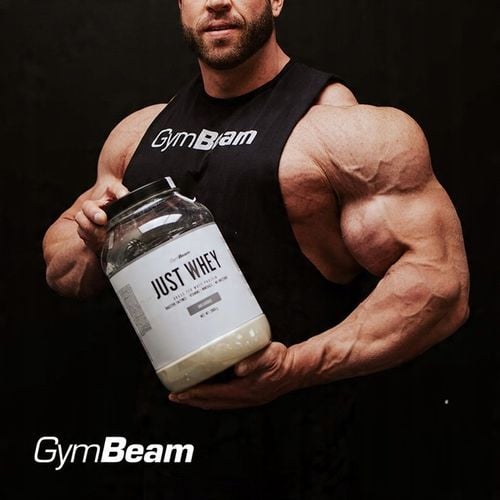 ODŻYWKA BIAŁKO SERWATKOWE JUST WHEY PREMIUM WPC GymBeam 2000g wanilia na Arena.pl