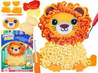 Kreatywny Zestaw Wyszywanka, Maskotka, Pluszak Do Szycia, Poduszka Do Ozdobienia DIY LEW