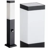 Lampa Ogrodowa stojąca Słupek ogrodowy 45 cm E27 z czujnikiem ruchu